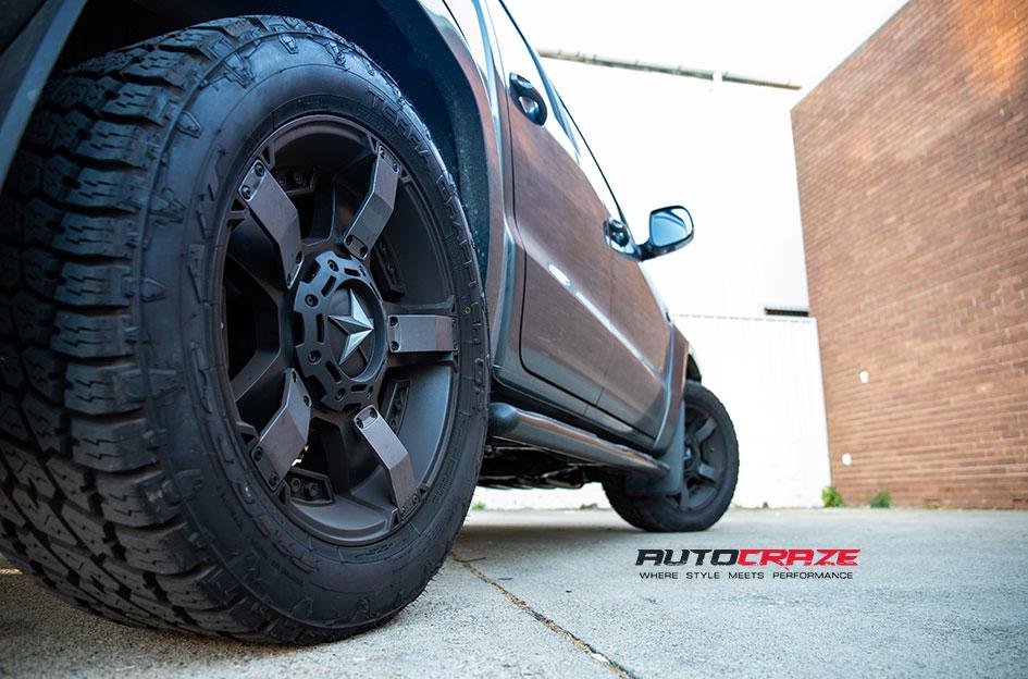 VOLKSWAGEN AMAROK ROCKSTAR XD 2 MATTE BLACK